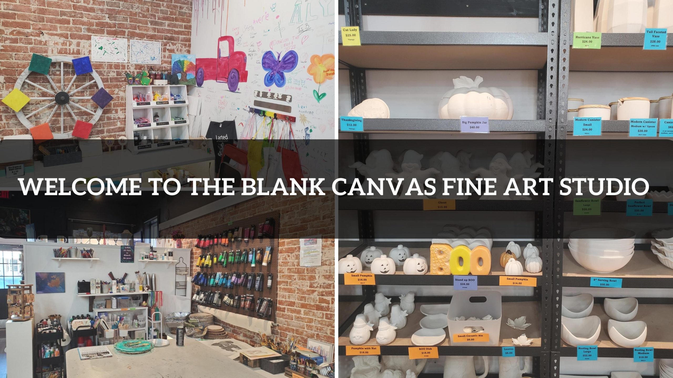 About the Studio The Blank Canvas