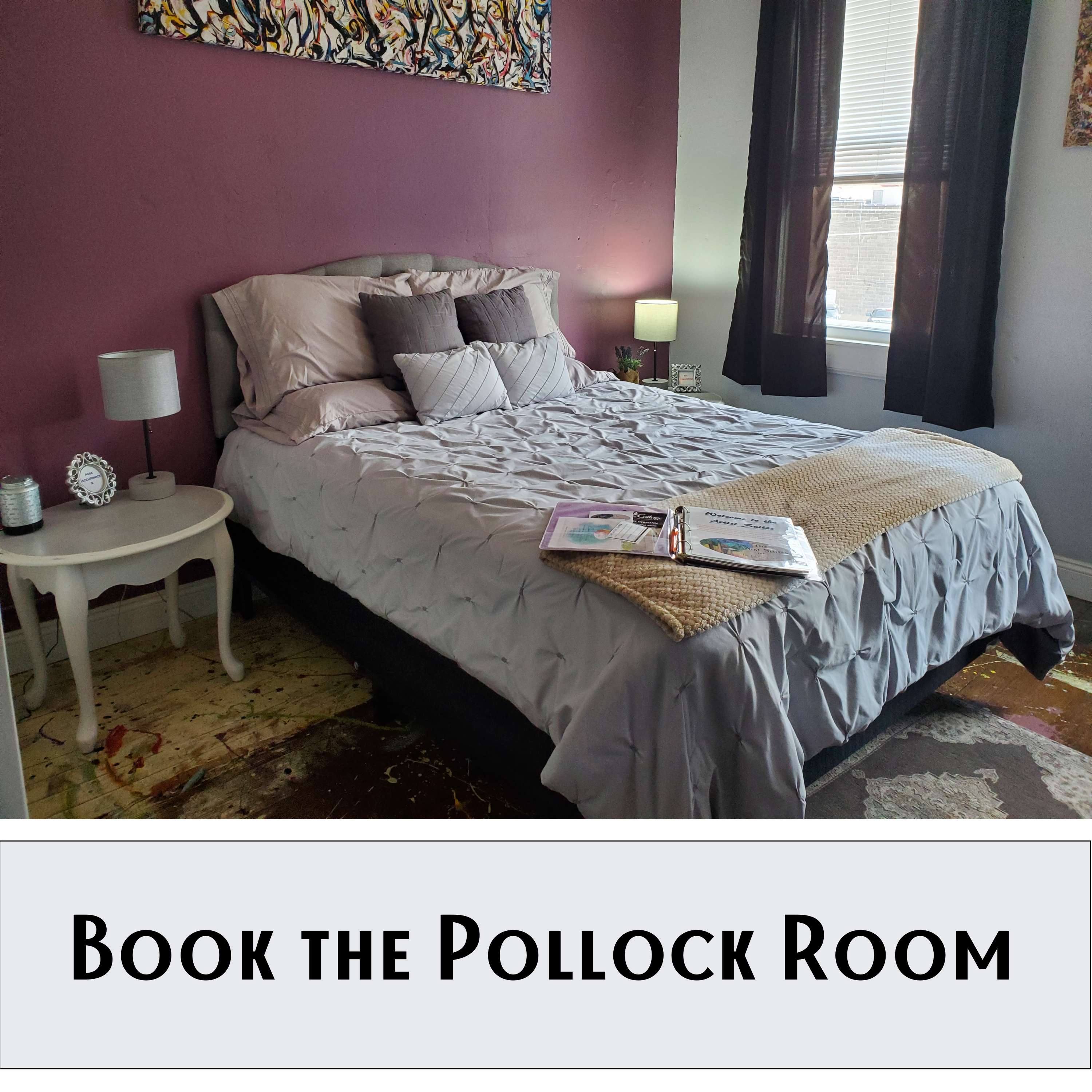 Book the Pollock room