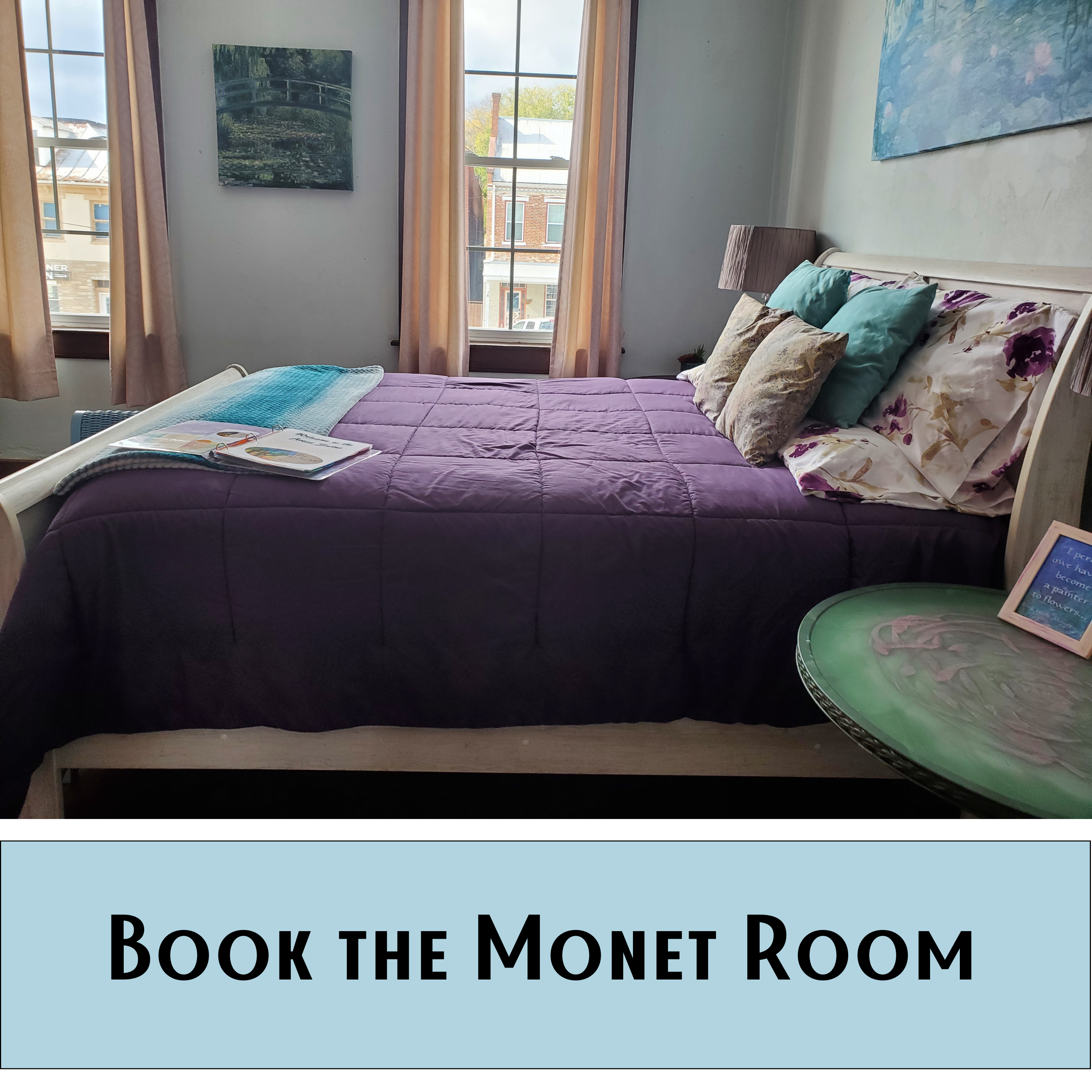 Book the Monet room